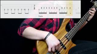 Chancho En Piedra  Volantín Bass Cover Play Along Tabs In Video [upl. by Ekyt]