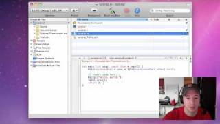 Objective C Programming Tutorial  1  Setting up Xcode [upl. by Senskell]