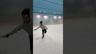 ANDRA NYUNGSEP MAEN ICE SKATING😭 [upl. by Ahiel]