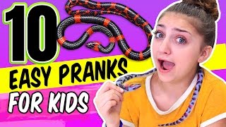 10 Easy Kid Pranks for April Fools Day  Kamri Noel [upl. by Atrahc]