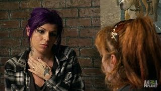 That Time Tania Stepped Up as Tia with Purple Hair  Pit Bulls and Parolees [upl. by Zima]