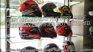 Best helmets at affordable price in NEPAL LS2 SMK STUDDS MAVOX helmets and many more brands [upl. by Yart]