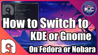 How to Install KDE on Fedora Gnome install and vice versa [upl. by Gabe]