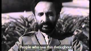 Emperor Haile Selassie I Speaks In English [upl. by Lad]