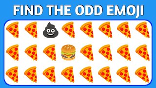 Find The Odd Emoji Out  Odd One Out Puzzle  Find The Odd Emoji Quizzes  Emoij Quiz [upl. by Ihskaneem]