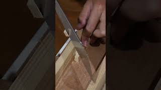 make a wooden lantern frame  first step [upl. by Salene]