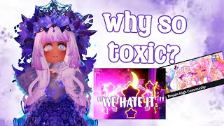 why is the Royale High community so toxic a discussion [upl. by Ardie]