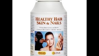 Healthy Hair Skin Nails 500 Capsules [upl. by Delacourt866]