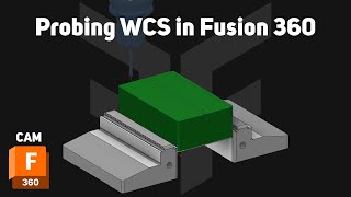 Quick Tip  Probing WCS in Fusion 360 [upl. by Nolaf]