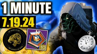 Xur Has Adept Nightfall Ciphers Ft BYF [upl. by Queena]