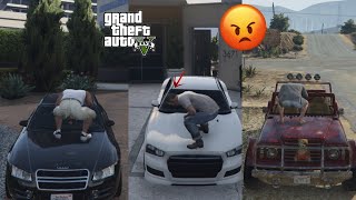 What Happens If You Poop On MichaelTrevor And Franklins Car In GTA V Funny Moments [upl. by Carlen870]