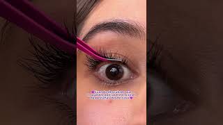 💜Las extensiones de pestañas más naturales y cómodas byappleaccessories lashextensions lashes [upl. by Gilges]