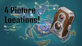 Genshin ImpactTake 4 Pictures Of Seirai Island Locations [upl. by Jt295]