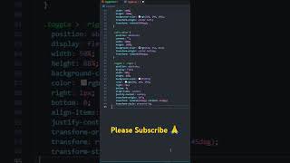 Day 19 toggle switch button in html css trending youtubeshorts [upl. by Oiratno902]