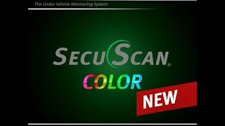 SecuScan  The Under Vehicle Monitoring System  MADE IN GERMANY [upl. by Petulia]