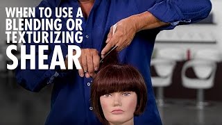 Texturizing Thinning And Blending Shears Which To Use And When [upl. by Chae]