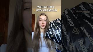 Co myślicie o legginsach Gym Glamour 🤔 haul gymglamour [upl. by Anaiad]