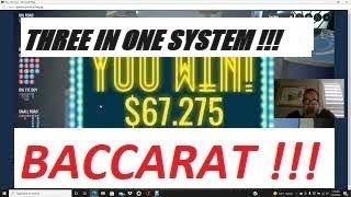 Baccarat Winning Strategy 10102023 [upl. by Enaej]