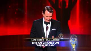 Bryan Cranston Wins for Lead Actor in a Drama Series [upl. by Naxela]