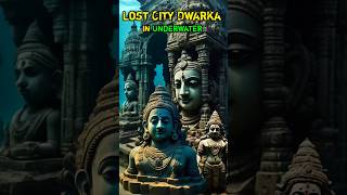 shree krishna dwarka nagri in underwater real photography  Lost City Dwarka shorts status [upl. by Rosaleen]