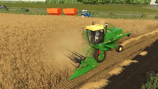 Graystone NC USA 1  Time Lapse  Farming Simulator 22  FS 22  Harvesting [upl. by Hahn]