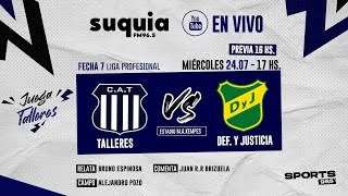 En Vivo  Talleres vs Defensa y Justicia  Fecha 7  Liga Profesional  Radio Suquia [upl. by Aibonez]