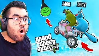 GTA 5 OGGY JACK Impossible Parkour  Hitesh KS [upl. by Piotr]