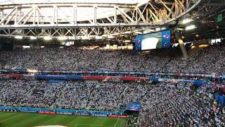 Argentina National Anthem  Argentina v Nigeria 2018 FIFA World Cup Russia [upl. by Nnahs]