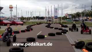 Mobile BERG Pedal Gokart  Kart  Bahn von Pedalkart für Ihr Event [upl. by Serrell255]