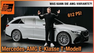 MercedesAMG EKlasse TModell 2024 Wie gut ist der NEUE Plugin Hybrid mit 612 PS Review  Test [upl. by Glimp]