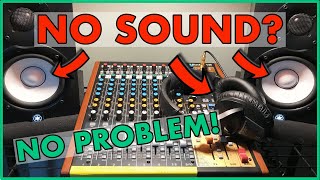 How to Connect Studio Monitors to the Tascam Model 12 [upl. by Aileno]