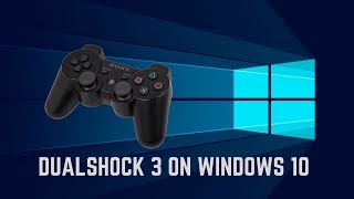 How to Connect a PS3 Controller to PC Windows 10 Wired Connection [upl. by Lehpar]