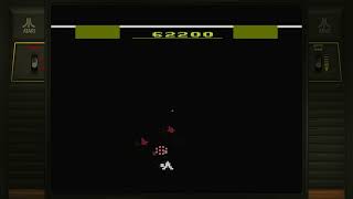 Gyruss Game 1  5 ships Atari 2600 Emulated [upl. by Robbi]