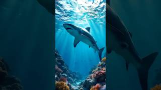 Watch out for sharks cute cutestory funny animatedstories baby [upl. by Zetnauq]