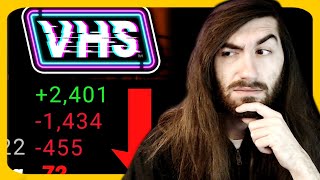 What KILLED VHS  Bran Reacts to Dowseys quotThe Rapid Downfall of DBDs Rival Video Horror Societyquot [upl. by Nnylrefinnej500]