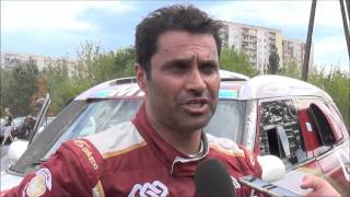 Nasser Al Attiyah na mecie Lotto Baja Poland 2015 [upl. by Ihtac]