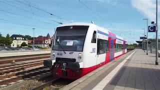 City Bahn Chemnitz in Angermünde 4K [upl. by Sammy]