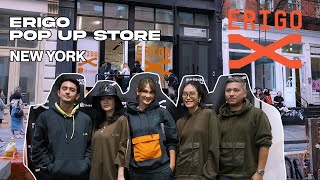 ERIGO  POP UP STORE AT NEW YORK [upl. by Julius904]