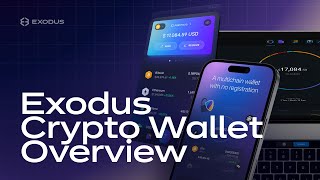 Exodus Crypto Wallet Overview [upl. by Enirehs]