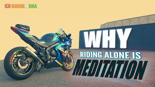 Why you should ride ALONE  Practice Cornering on Suzuki GSXR1000R [upl. by Nonregla]