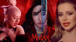 Sandy Christina Aguilera  Lealdade Coragem VerdadeLoyal Brave True From Mulan [upl. by Hanikas]