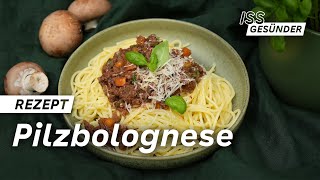 Rezept für Spaghetti Bolognese vegan mit Pilzen  AOK [upl. by Leirza50]