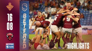 Giants break losing streak with hard fought win 💪  Huddersfield vs Salford  Highlights [upl. by Hillinck]