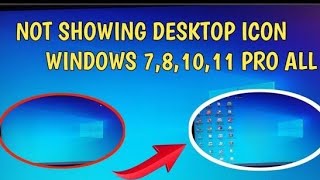 This PcMy computer Desktop Icons missing Add windows 10 desktop icon shortcuts csgyan [upl. by Colp571]