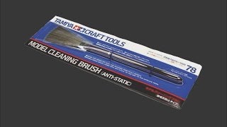 Tamiya Model Cleaning Brush Scale Model Tool Review [upl. by Philina]