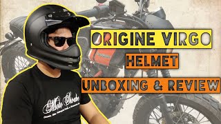 NEW ORIGINE Virgo Helmet  Unboxing and Review [upl. by Lyrret242]