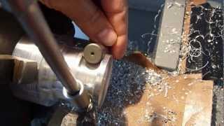 Lathe radius cutter tube bending die DIY [upl. by Dimphia]