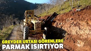 Yaptığı İşleri Parmakla Gösterilen quotGreyder Ustasıquot [upl. by Annahahs]