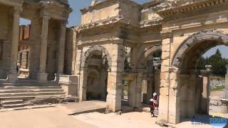 Celsusbibliothek in Ephesus in der Türkei [upl. by Edahsalof]