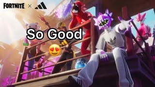 ADIDAS X FORTNITE First thoughts and reviewfortniteeditsfortniteskinsgamingtrendseditsrviews [upl. by Neened]